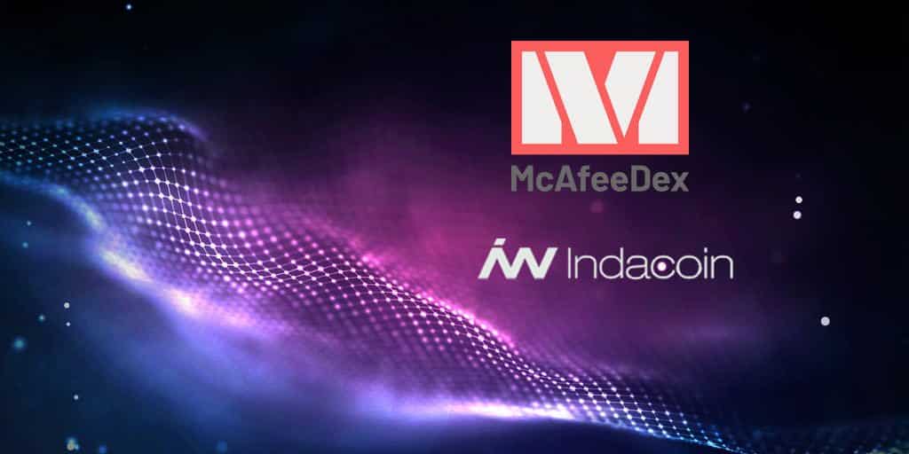 Mcafee dex indacoin