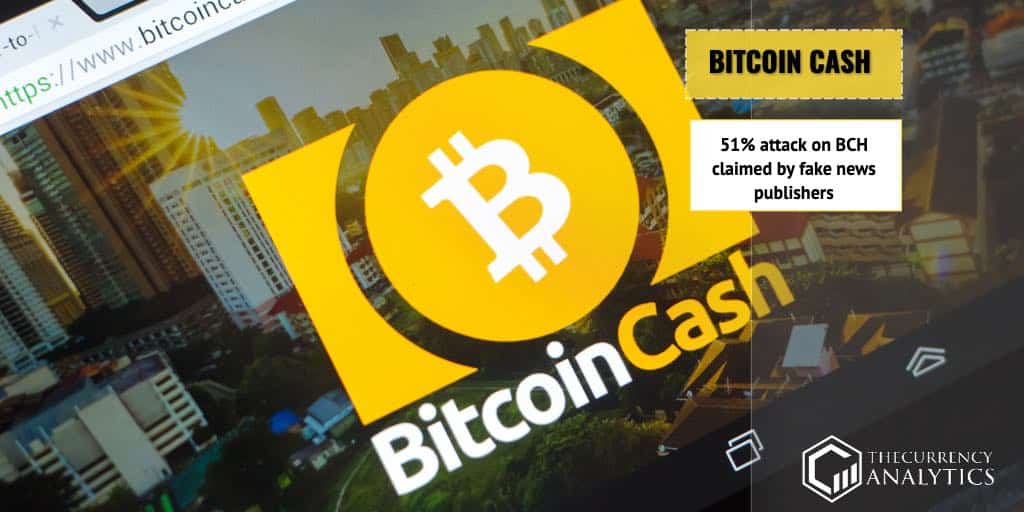 bitcoin cash bch attack fake news