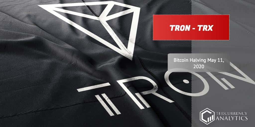 TRON TRX bitcoin halving