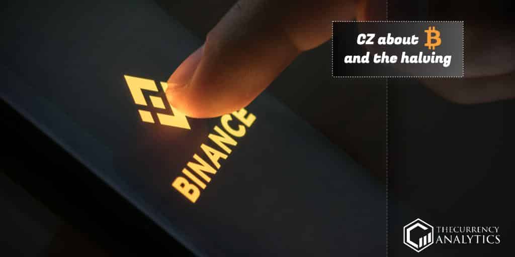 binance CZ bitcoin halving