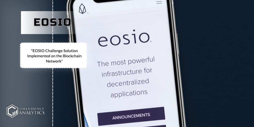 eosio challenge blockchain