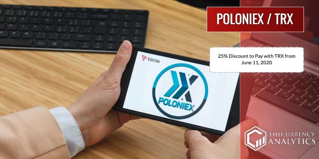 poloniex TRX discount 25