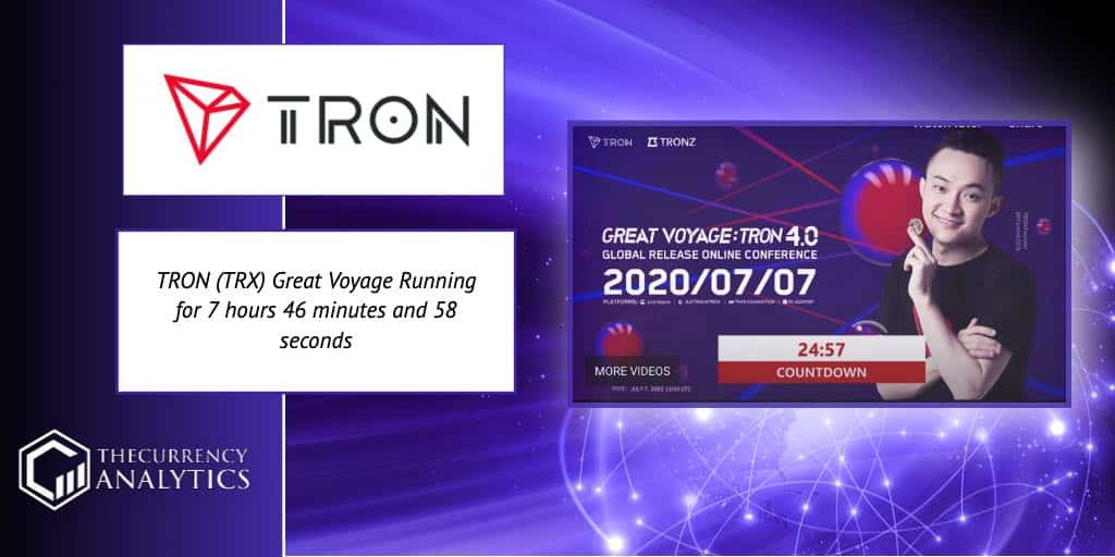Tron TRX Great Voyage conference