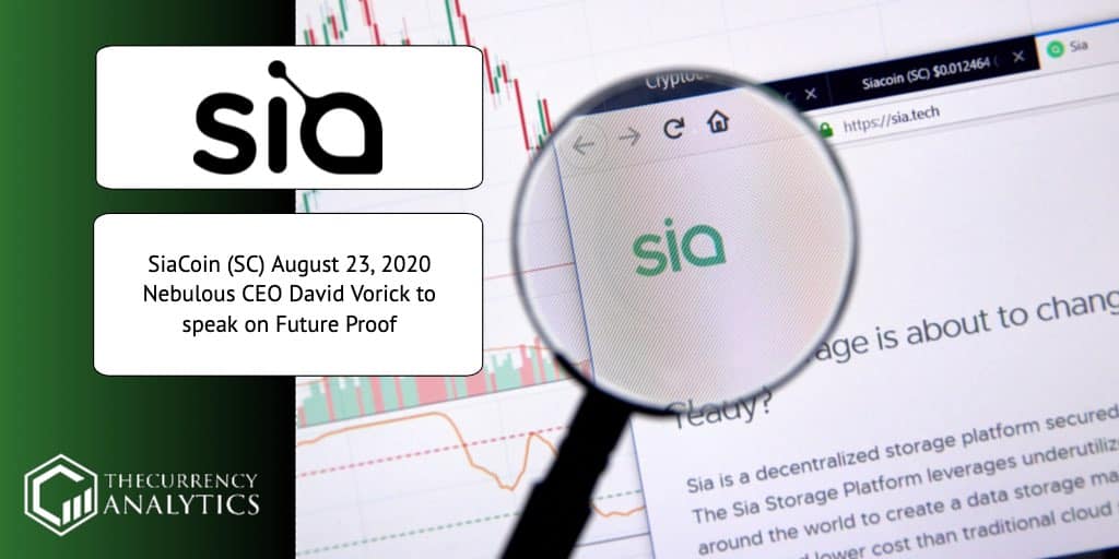 Siacoin Nebulous future of proof