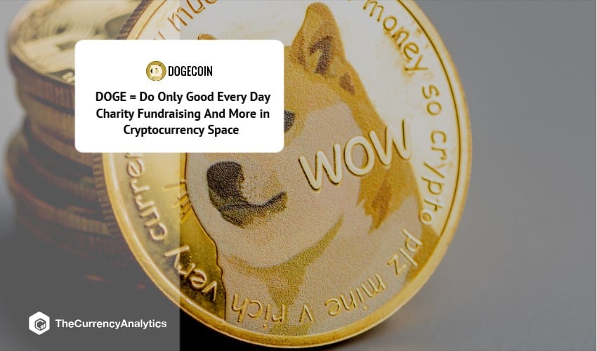 DOGE = Do Only Good Every Day Charity Fundraising And More in Cryptocurrency Space