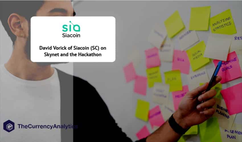 David Vorick of Siacoin (SC) on Skynet and the Hackathon