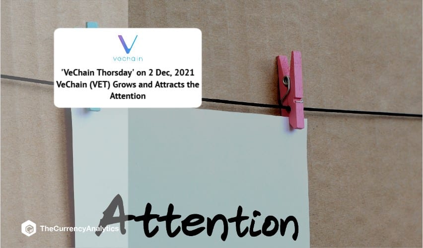 'VeChain Thorsday' on 2 Dec, 2021 VeChain (VET) Grows and Attracts the Attention
