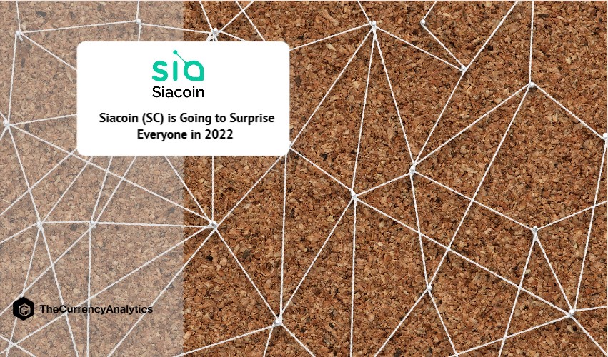 Siacoin (SC) is Going to Surprise Everyone in 2022