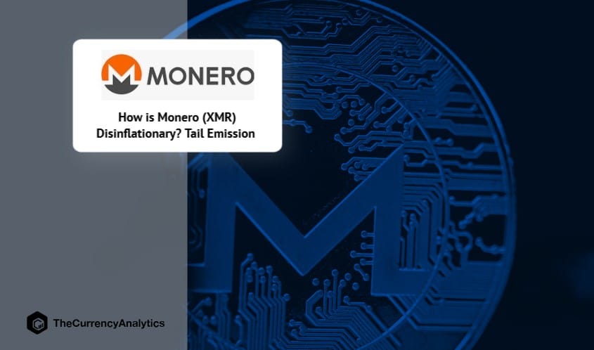 How is Monero (XMR) Disinflationary Tail Emission