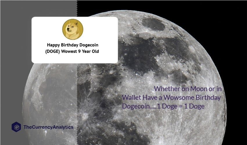 Happy Birthday Dogecoin (DOGE) Wowest Year Old