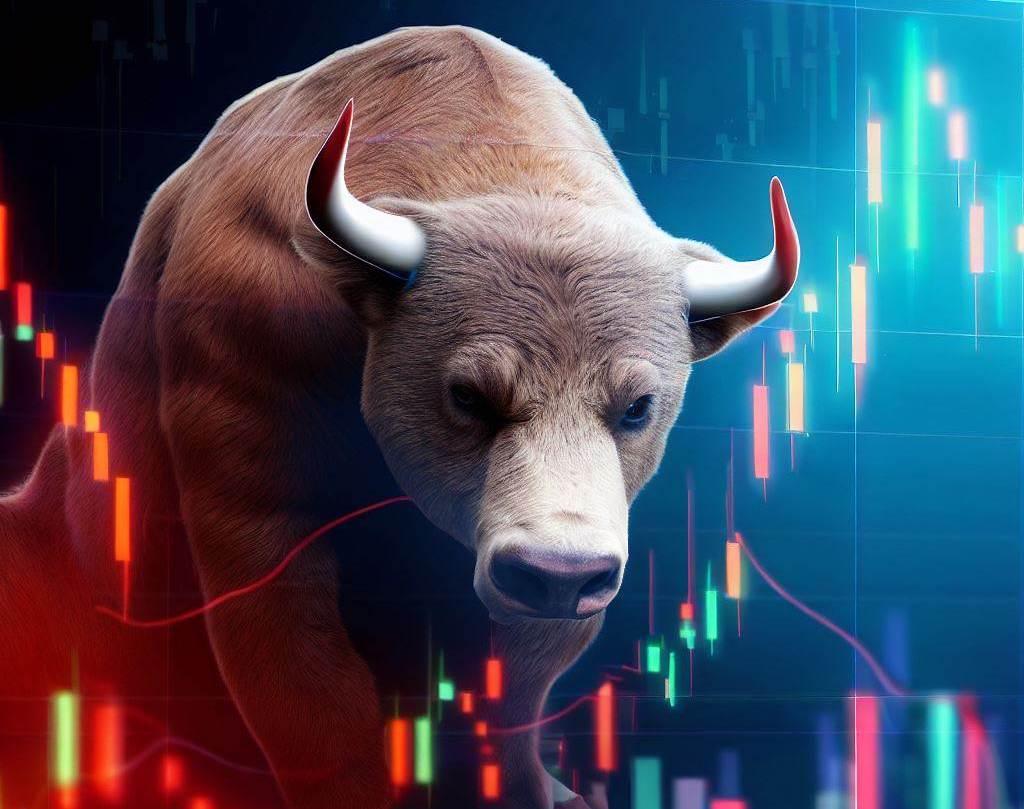 Bull Trading Day